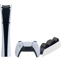 Koop PlayStation 5 Slim Digital Edition + BlueBuilt oplaadstation - 6095629794762