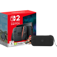 Koop Nintendo Switch 2 + Mario Kart World + BlueBuilt beschermhoes - 6151122176181